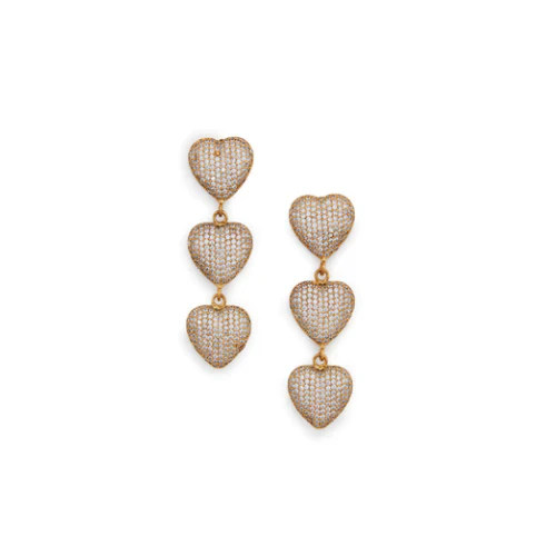 Heart Trail Earrings - Image 4