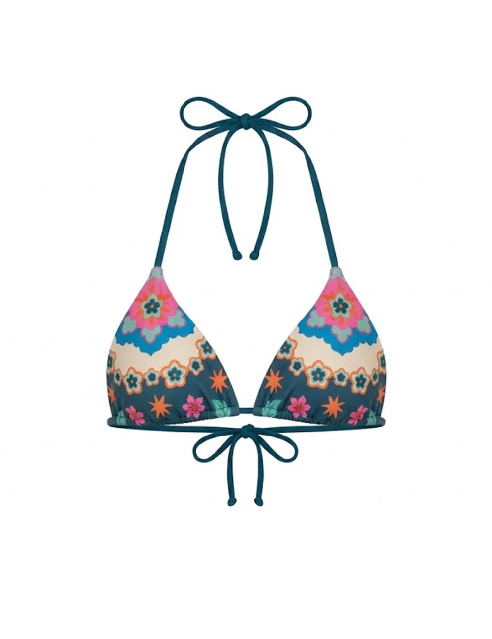 Jade Triangle Bikini Top - Image 9