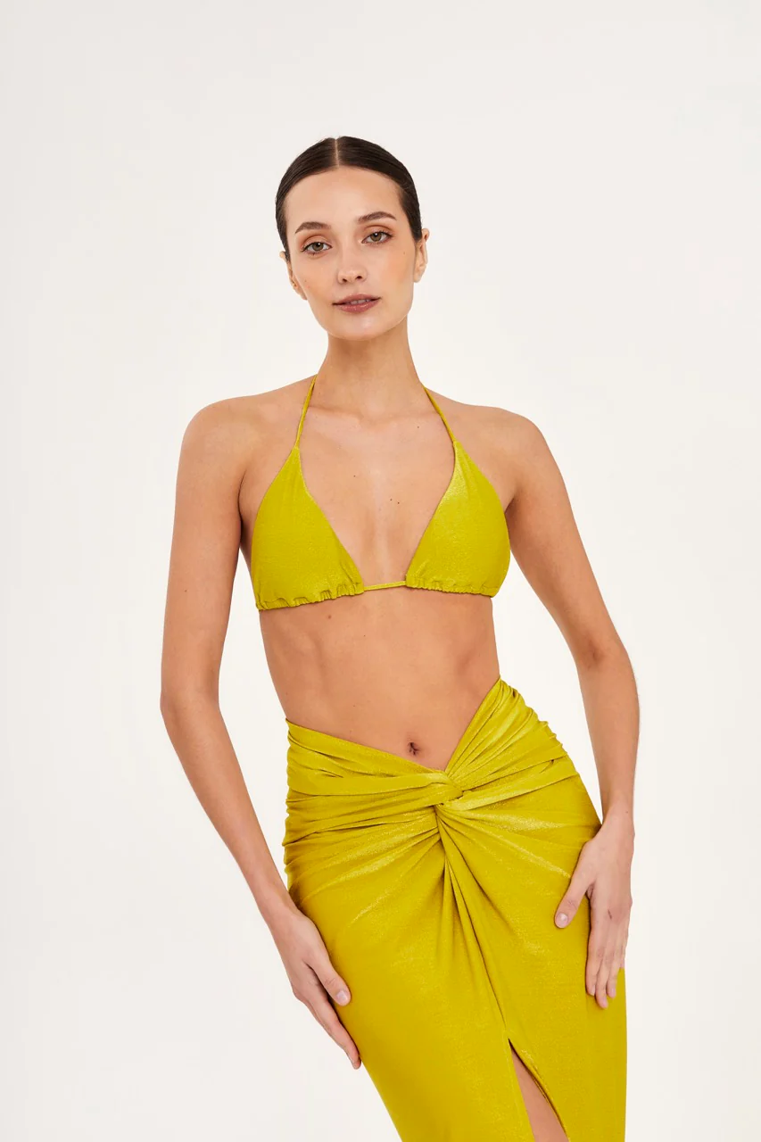Lime-513 Wrap Skirt - Image 2
