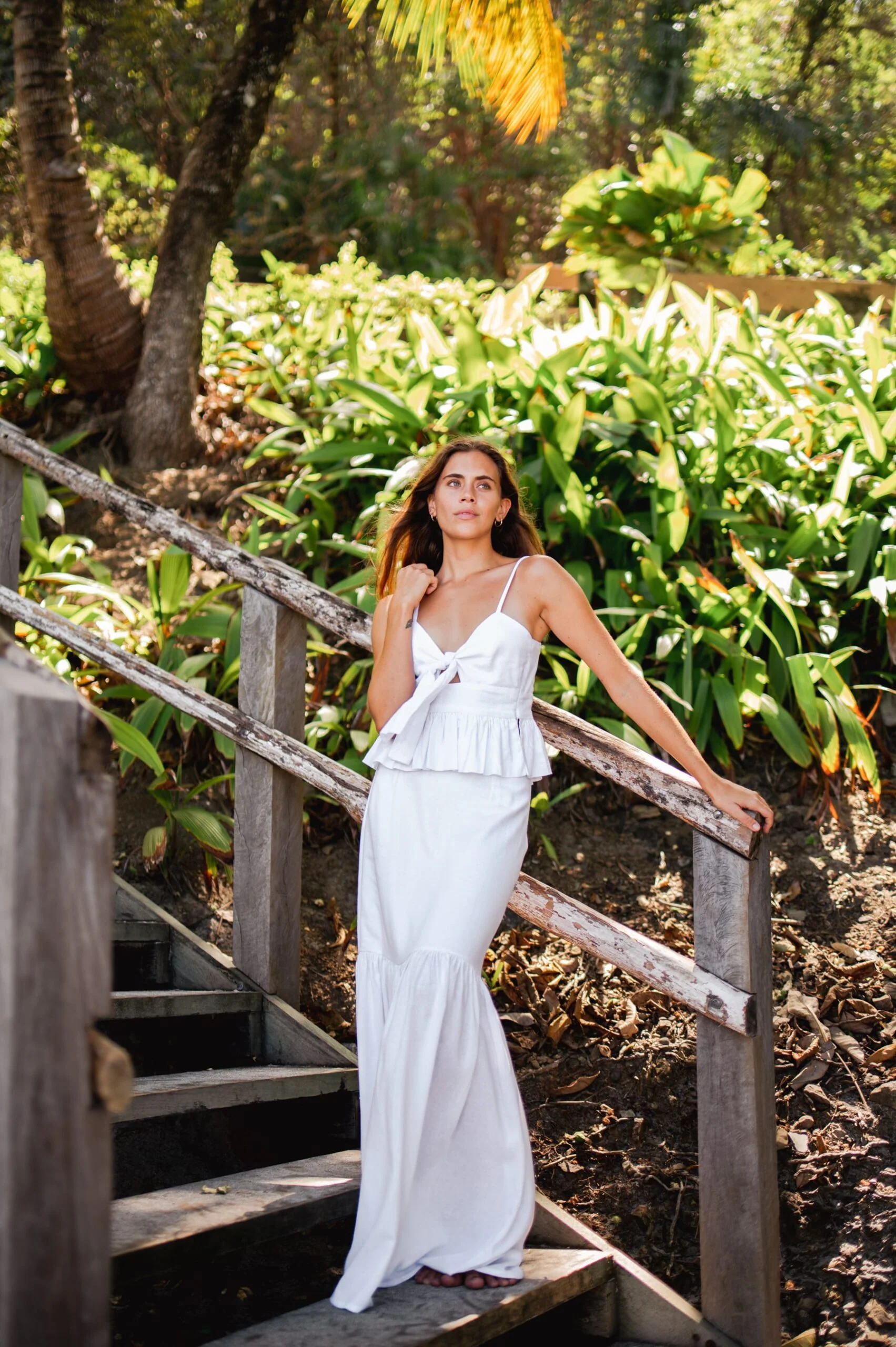 Linen Maxi Skirt - Image 3