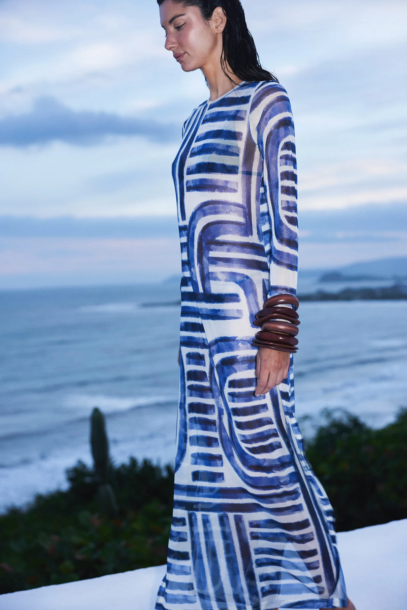 LUA 1607 Mesh Dress - Image 3