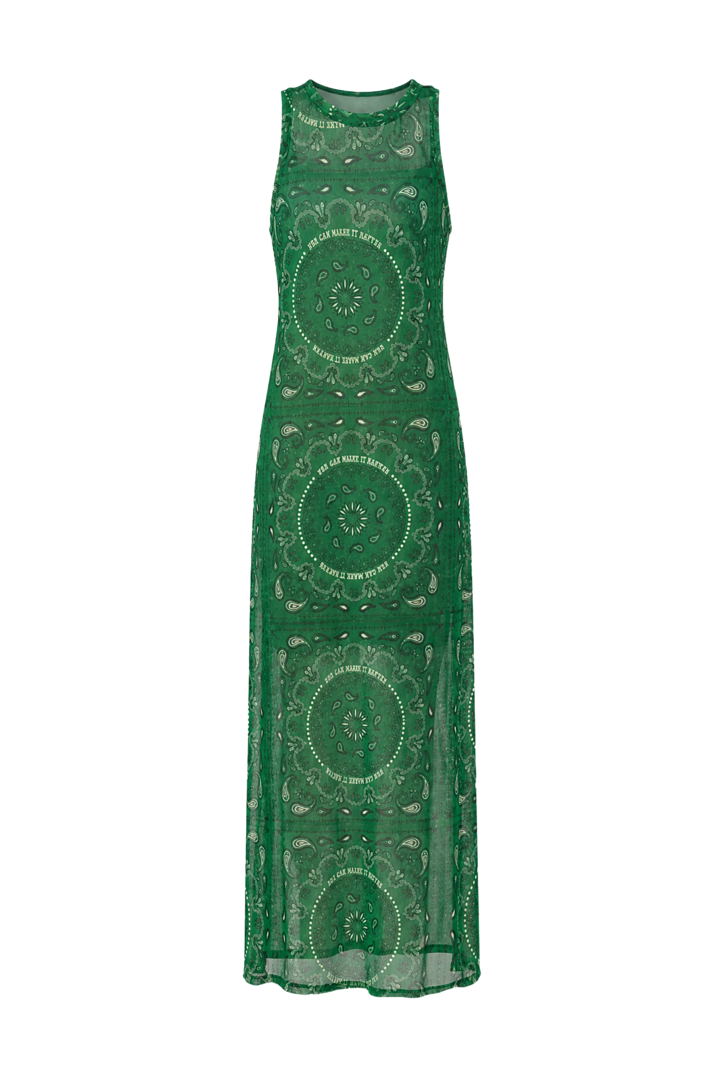 Bandana Mesh Dress - Image 3