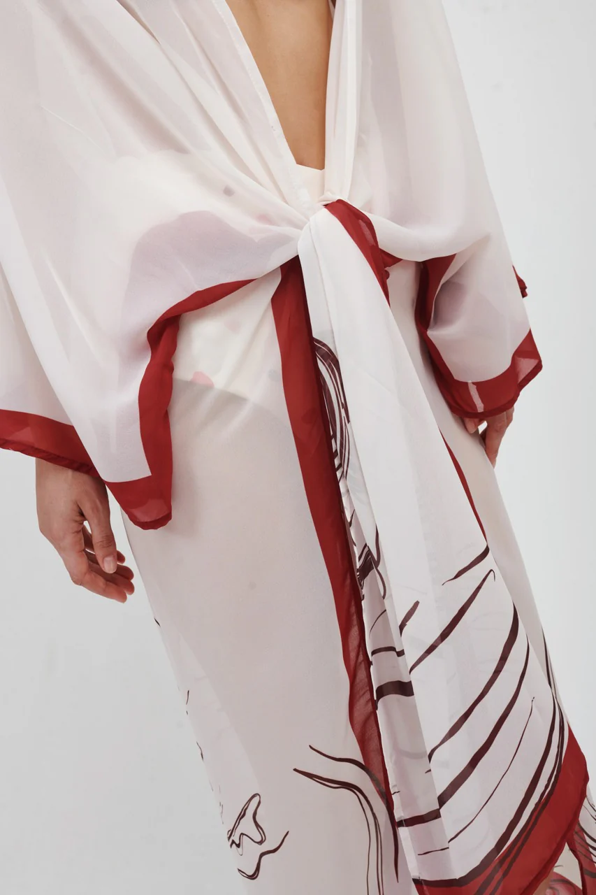 Swimming In The Sea Kimono - Image 3