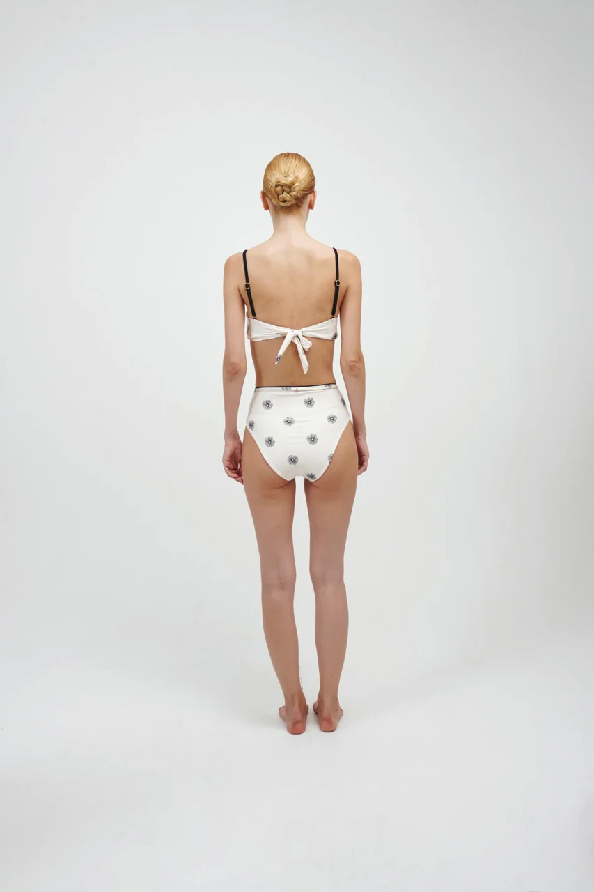 The Blooming Sea High Waist Bikini Bottom - Image 2